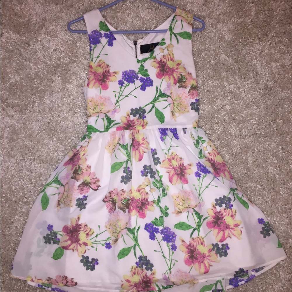 Floral boutique dress